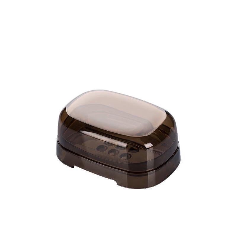 

Chahua Travel Double-Layer Drainage Covered Soap Box