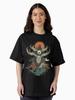 Sons of the Forest Perun and the Sacred Deer: A Mystical Slavic Tribute Oversized Unisex T-Shirt
