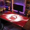 Nottingham Forest Voetbal Print Grote Muispad, Antislip Uitgebreide Gaming Bureau Mat voor Kantoor Thuis