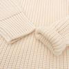 BATONER Signature Turtleneck Knit Top for Women In Excellent Condition, Ivory 1 BN-23FL-024 Tops 1 IvoryUsed