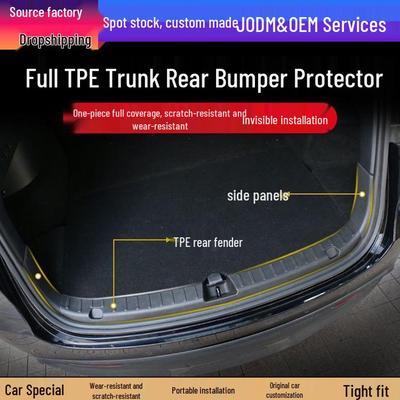 Tesla Model 3/Y Trunk Protector and Door Sill Trim Set