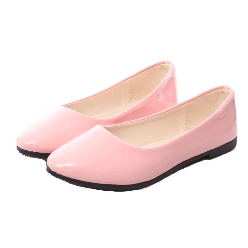 Scarpe da Ragazza Primavera Estate Scarpe Casual in Pelle a Tacco Basso con Suola Morbida per Ragazza Colore Solido Prestazioni Antiscivolo Scarpe da Principessa