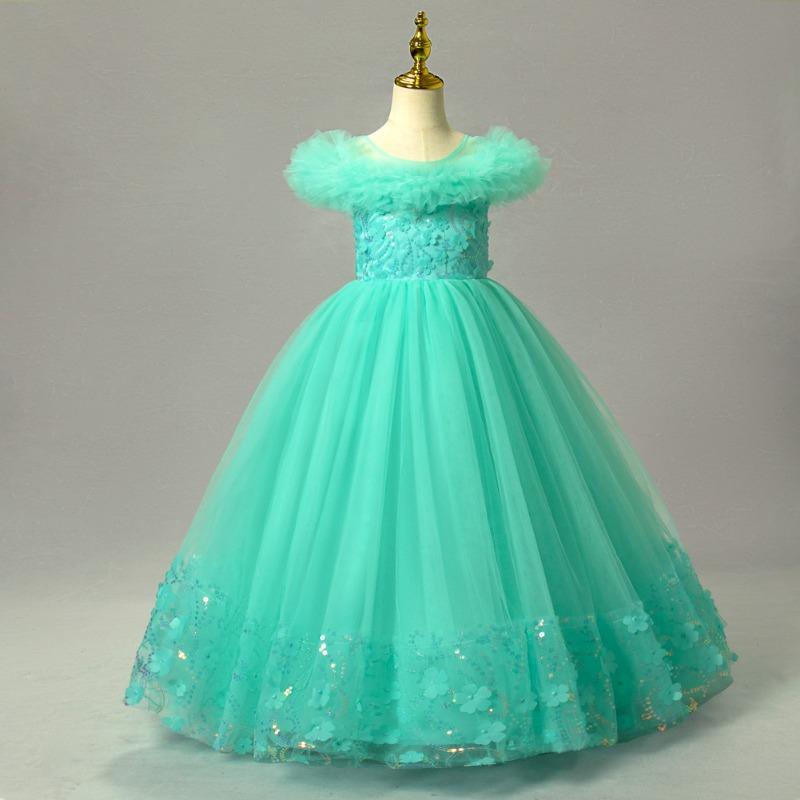 Prinzessinnen-Tüllkleid für Mädchen, für Kinder von 3 bis 12 Jahren