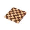 Checkerboard Wooden Slice Cup Mat Coaster Tea Coffee Mug Drinks Holder for DIY Tableware Decor Durable Pad Home Coaster