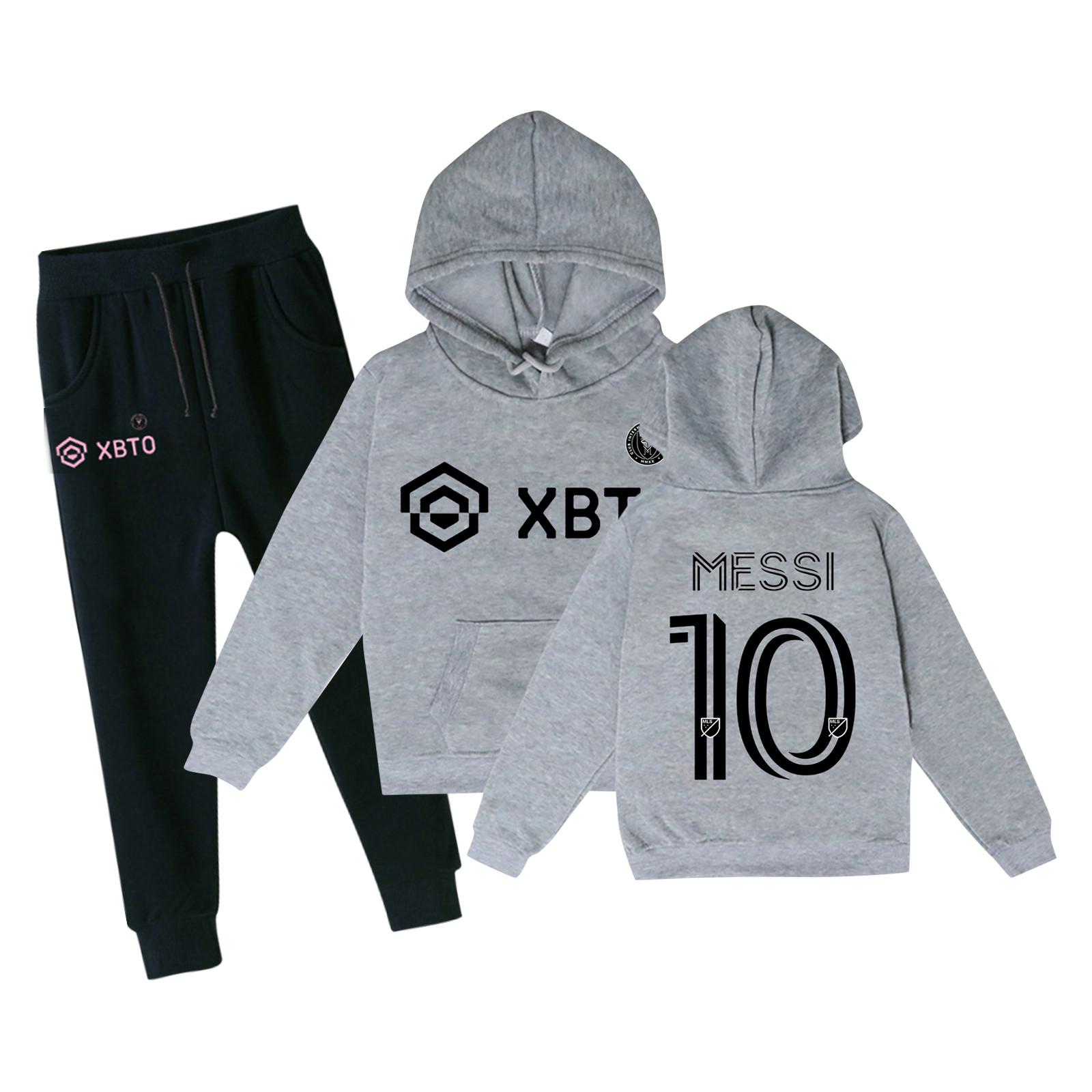 

Толстовки для хлопчиків і дівчаток Довгі рукави та штани з принтом Одяг із 2 предметів Милий світшот Дівчата-підлітки Аніме Топи Дитячий набір толстовок 3-14 років 110