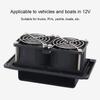 Universal RVs Side Air Vent Ventilation Exhaust Fan Low Noise Automotive