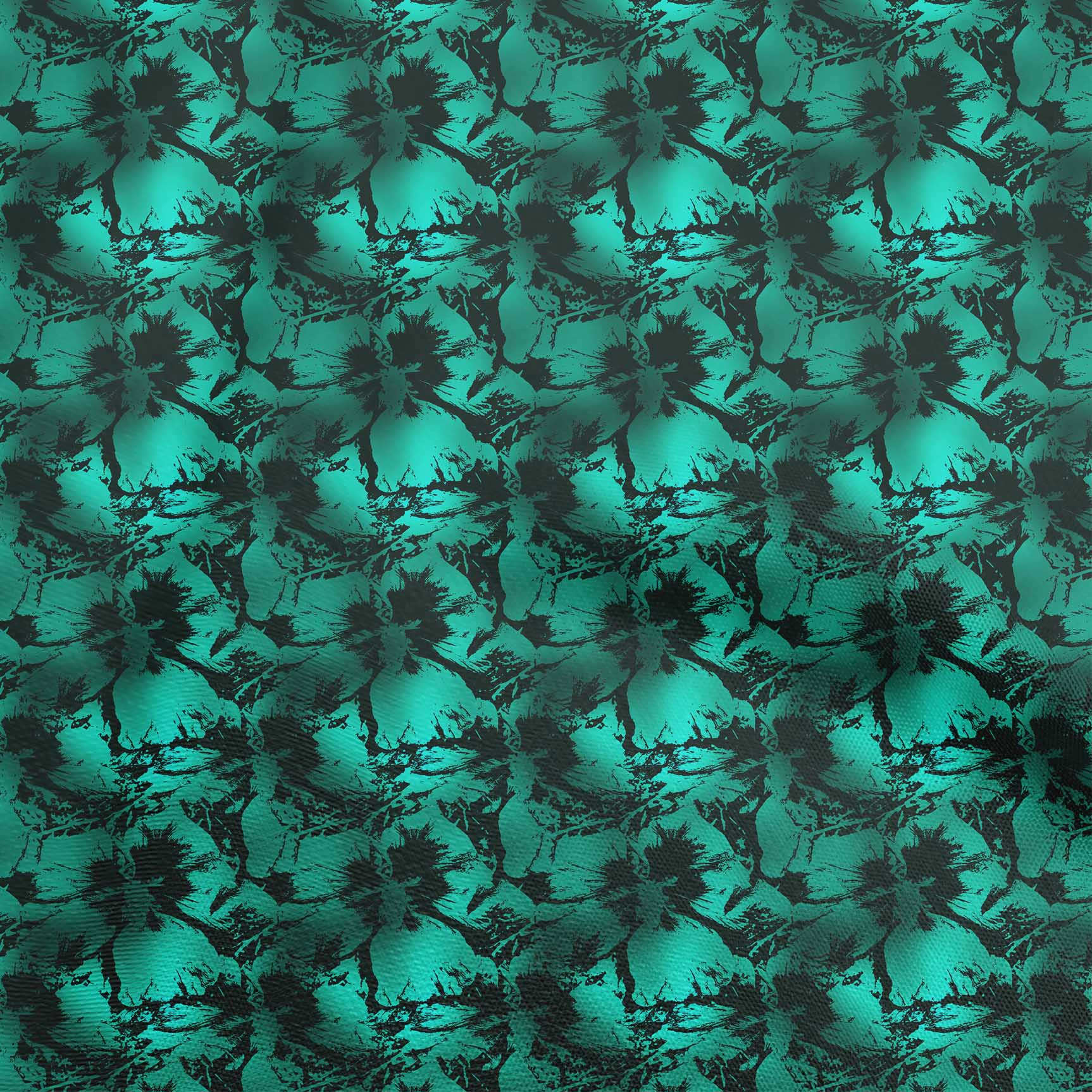 

oneOone Georgette Viscose Dark Mustard Fabric Abstract Sewing Material Print Fabric By The Yard 42 Inch 42 Inch Wide - Viscose Chiffon кольору морської хвилі