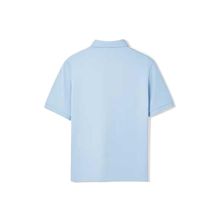 Skechers Diamond Series Comfortable Fashion Casual Versatile Short Sleeve Polo Shirt Women Tops Light-Blue L225W236-01CP