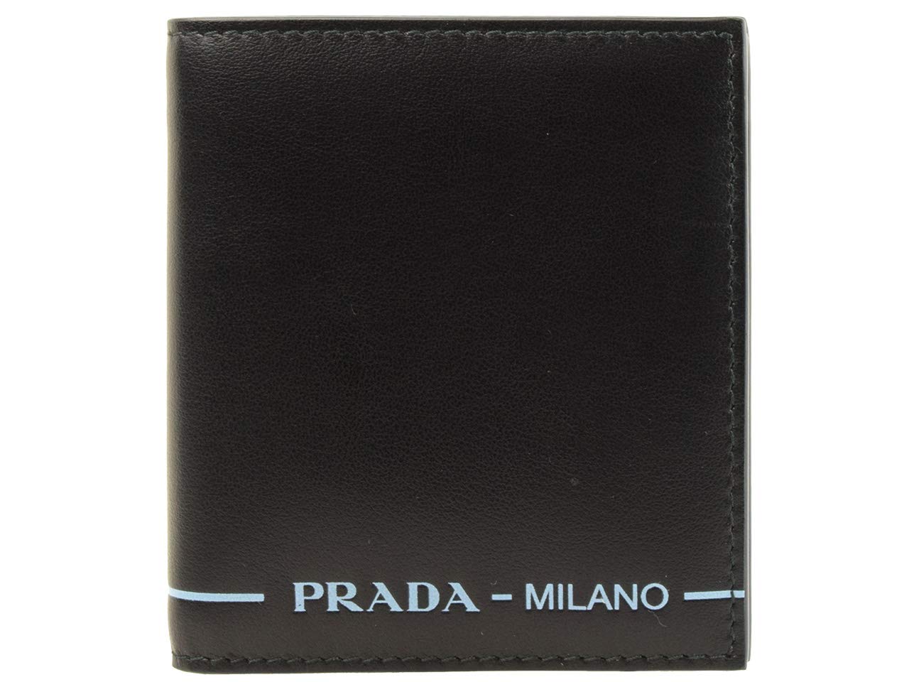 

Folding Bifold Outlet 2mo004 [Prada] Wallet, Wallet, Billfold, Men s [Product] (Black) чорний