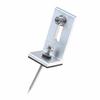 Aluminum Solar Panel Mounting L Bracket Rustproof Corrosion Resistant for RV Boat Off Roof Solar Installation