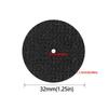 32mm Resin Cutting Blade for Thin Iron & Steel - Double Mesh Saw Accessory