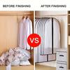 1PC - Waterproof Hanging Bag Clothes Dust Cover Suit Dust Cover Storage Bag