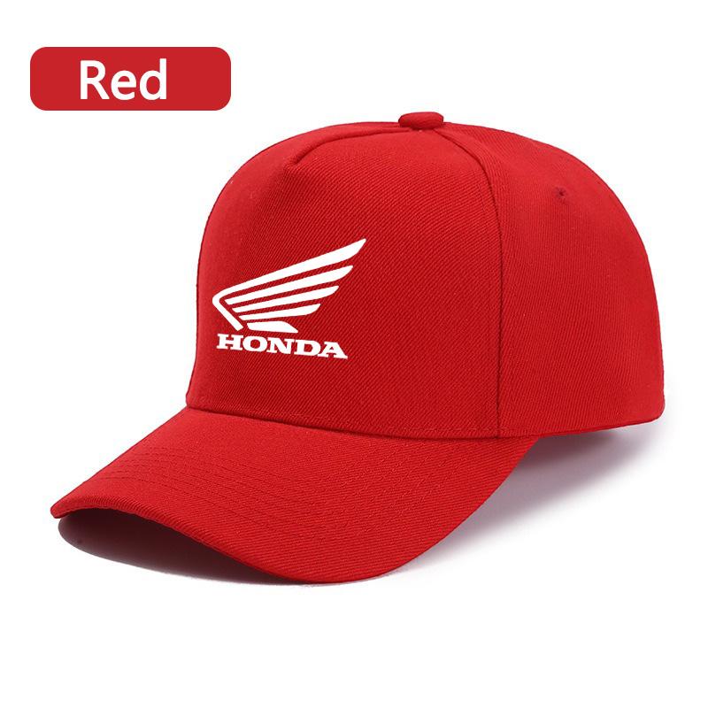 Leisure Styling Motorcycle Logo Cotton Adjustable Baseball Hat For Honda Civic FIT Accord Prelude CRV 5th City CRZ CRX Jazz HRV