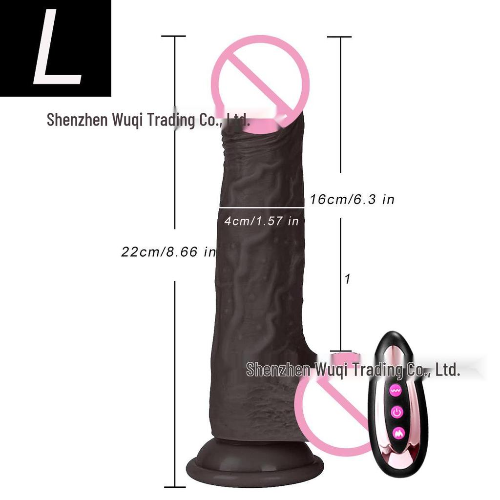 Silicone Vibrating Dildo for Women - Russian Design