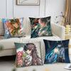 Imbibitor Lunae Game Genshin Impact Pillow Case Fashion Square Pillowcase Bedroom Sofa Room Ins Decoration Leisure
