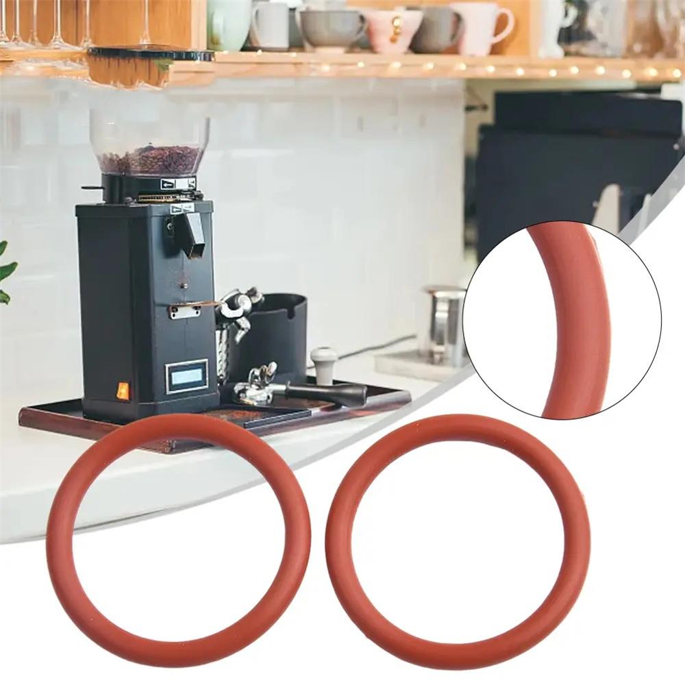 10PCS CS4.3mm Silicone O RING For DeLonghi Coffee 43.6*35*4.3 mm O-Ring VMQ Gasket seal Thickness 4.3mm ORing Red Rubber