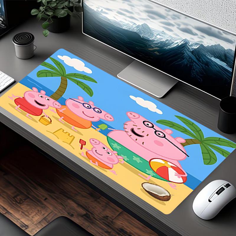 Cartoon animation Print Mouse Pad, for Keyboard Pad Laptop PC Mat for Office Home Use, Desk Decor, Perfect Birthday Gift for Gamers