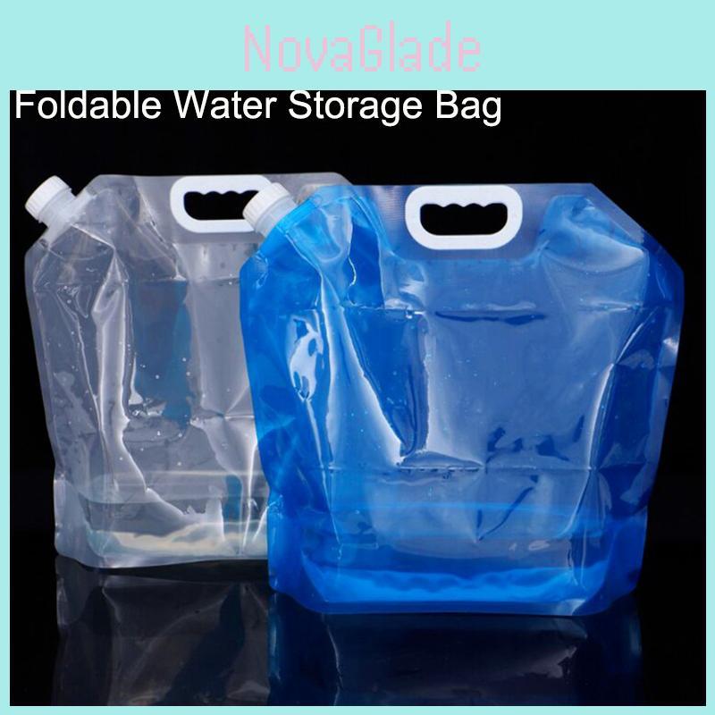 High-capacity Collapsible Water Storage Bag For Outdoor Sports