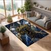 Chelsea FC Printed Flannel Area Rug Non Slip Soft Polyester Floor Carpet Indoor Decor Mat for Bedroom Living Room Sofa Game Room Home Decoration