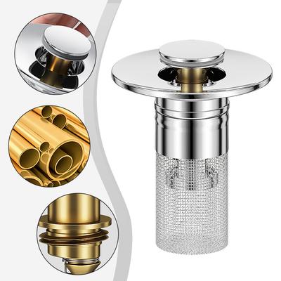 Floor Drain Filter Bathroom Sink Drain Strainer Drain Strainer Washbasin Plug Pop-Up Bounce Core Basin Stopper Hair Catcher
