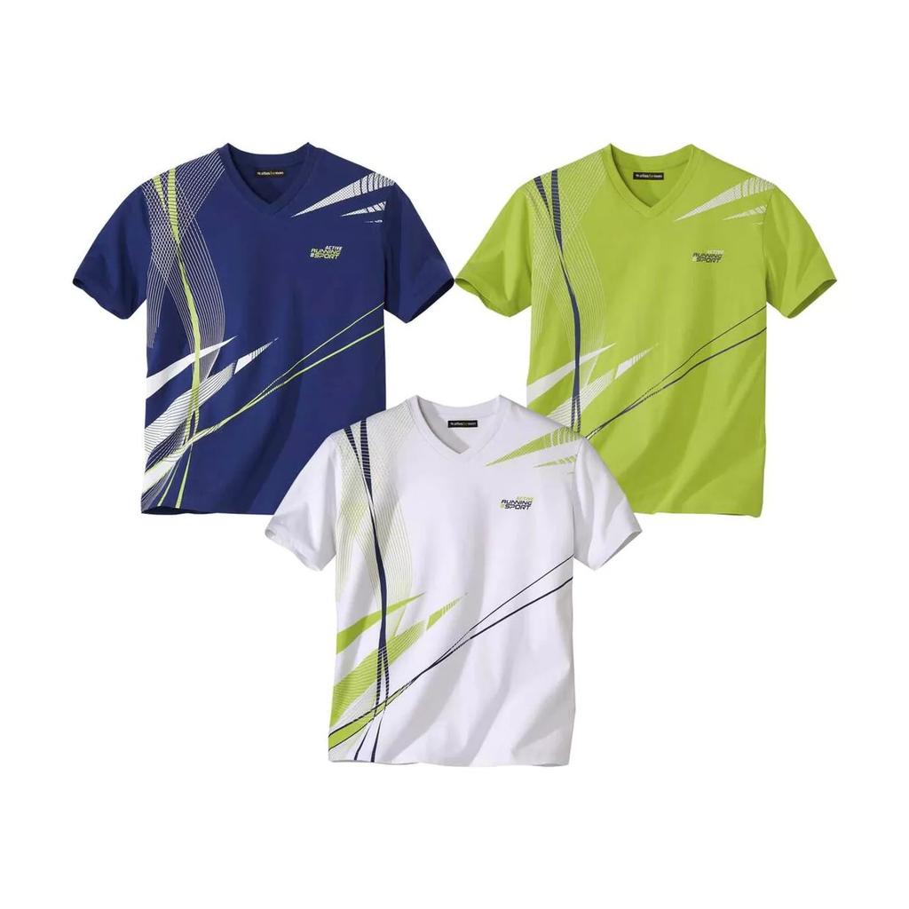 T-shirt à imprimé graphique pour homme Atlas For Men (Lot de 3)
