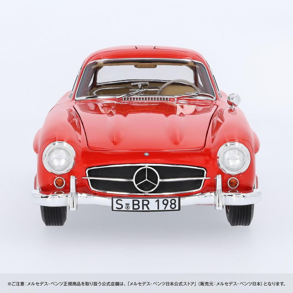 [Mercedes-Benz Collection] Genuine 300SL W198 (1954-1957) 1/18 Scale Fire Engine Red