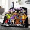 Custom Name Scooby-doo Mystery Hunt Flannel Blanket for Super Soft Cute Comfort Blanket for Travel Bedding Couch Sofa Blanket
