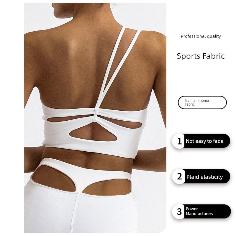 With Chest Pad Spring and Summer New Arrival Beauty Back Sling Yoga Bra Sports Intimates Female Bubble Wrap Running Workout Vest Bra
