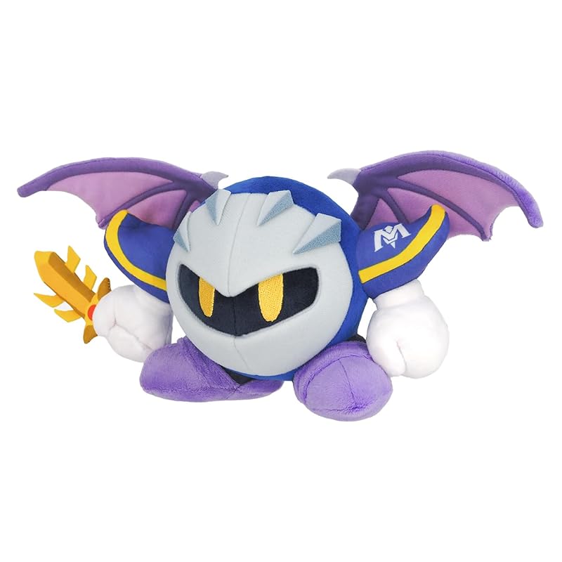 

Sanei Boeki Kirby ALL STAR COLLECTION Meta Knight Tsubasa (S) W35 x D9.5 x H14cm Plush Toy KP78