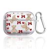 Case For Airpods 2 Pro 3 1 4 Pro3 Pro2 Clear Earphone Cases Cover Cute Cartoon Bow Little Bear