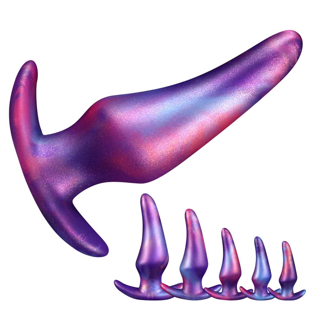 New Backyard Toy With Irregular Simulation Soft And Oversized Anal Plug
