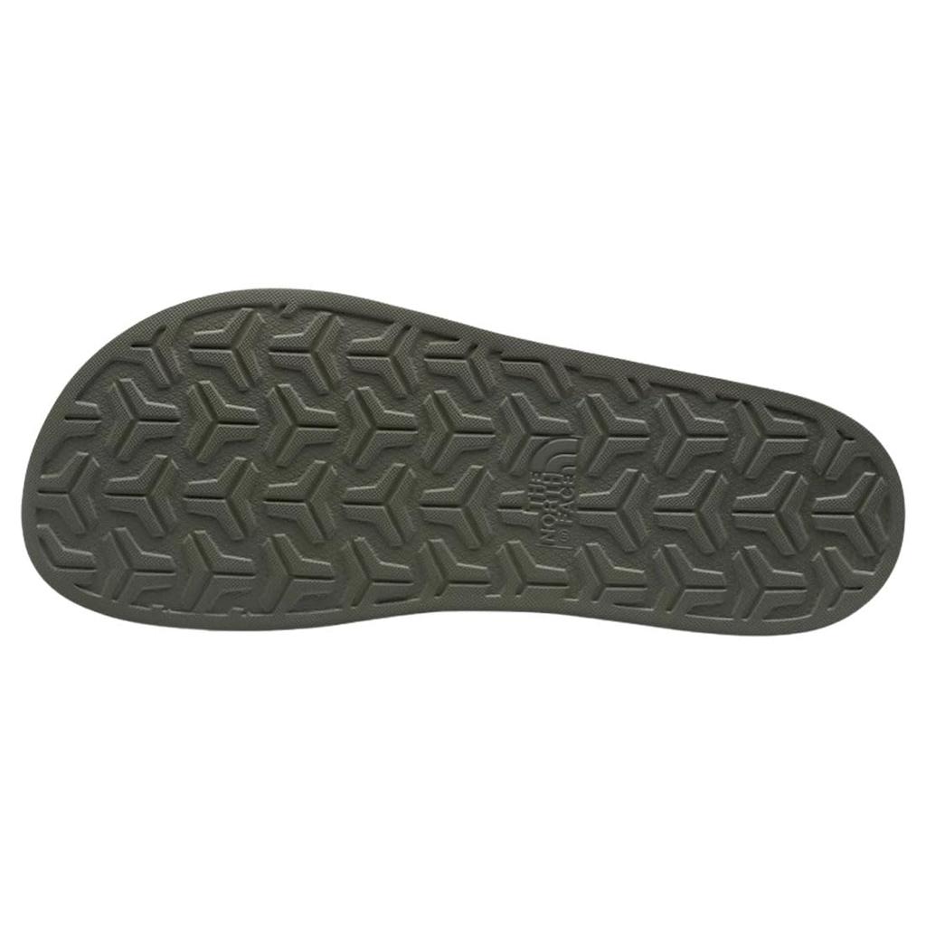 The North Face Base Camp Slide 3 Lightweight Shower Sandals for Outdoor Military Black US 7 Men's Camping, Olive/TNF (IYL), (25.0cm) [Used]