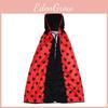 Game Theme Adult Ladybug Cloak Cosplay Outfit With Durable Polyester For Costume Events