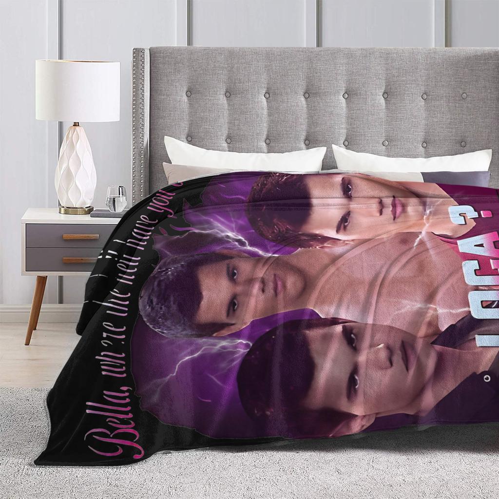 Bella Dove Cavolo Sei Stata Loca Coperte Jacob Black La Saga di Twilight Coperta Plaid Peluche per Casa Ristorante Inverno