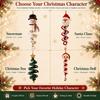 Decorazione di Natale Albero di Natale Kit Artigianale all'Uncinetto Pupazzo di Neve all'Uncinetto Ornamento a Spirale Set Fai da Te con Filato Gancio per Uncinetto e Istruzioni Fatto a Mano
