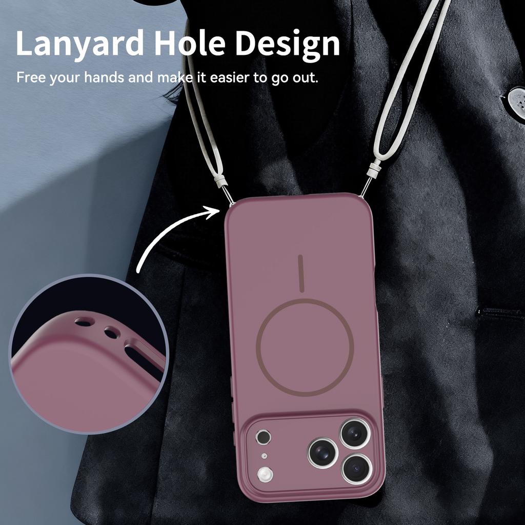 Cherry Red Fashion Matte Phone Case for Iphone 18 Pro Max 17 Pro Iphone18 Iphone17 Anti-Scratch Protective Cover