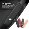 PU Leather Car Seat Belt Shoulder Cover Protection Padding Pad For BMW E46 E90 E60 F10 E39 F30 E36 E87 E90 E30 E53 F31 E92