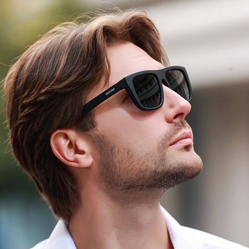 Retro Polarized Sunglasses, Popular In Europe and America, Dustproof Glasses for Cycling and Fishing, Outdoor Sunglasses for Men and Women P1918