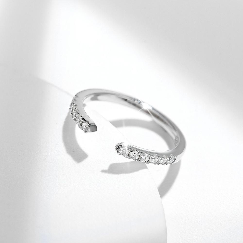 1/2/3Carat Marquise Cut Moissanite Rings for Women CopperSolitaire Diamond Ring Engagement Wedding Bands Jewelry