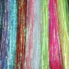 4packs Pearl Flash Tinsel Mylar Flashabou Tinsel Nymphs Streamer Saltwater Fishing Fly Tying Material Fishing Accessories