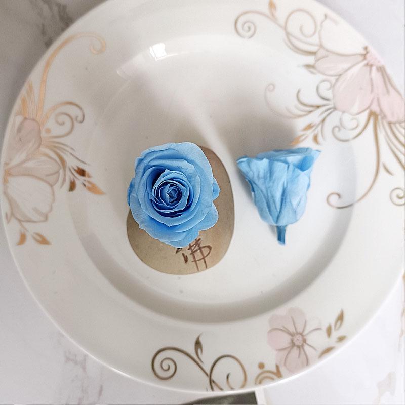 Blue Series Dried Flower DIY Kit: Hydrangea, Thousand-Layer Gold, Eucalyptus Leaf Souvenir Decoration
