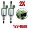 2X 12V 24V 2-5KW Air Diesel Heater Oil Fuel Pump For Webasto Eberspacher Truck Heater Pulse Meter Pump 16ML 22ML 28ML 32ML