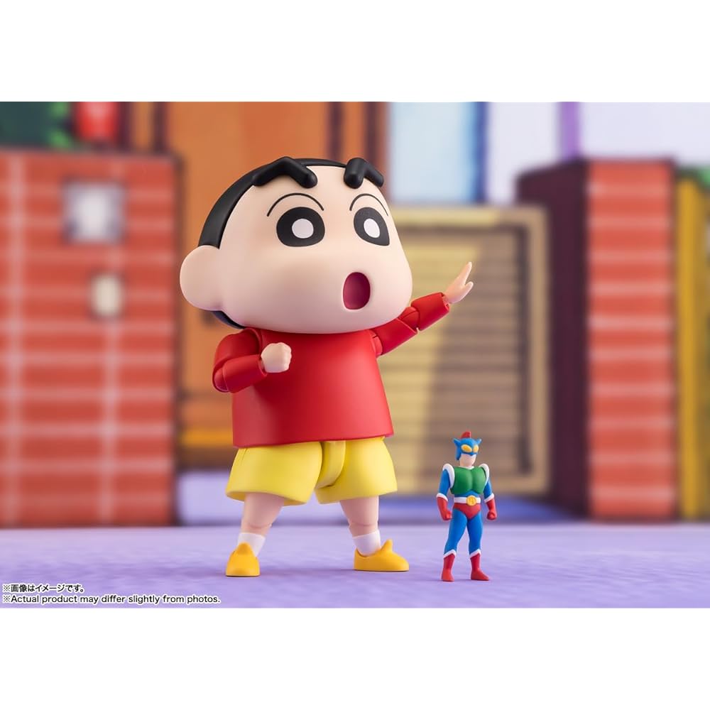 TAMASHII NATIONS S.H. Figuarts Crayon Shin-chan Shinnosuke Nohara 85mm PVC ABS Bemalte Actionfigur
