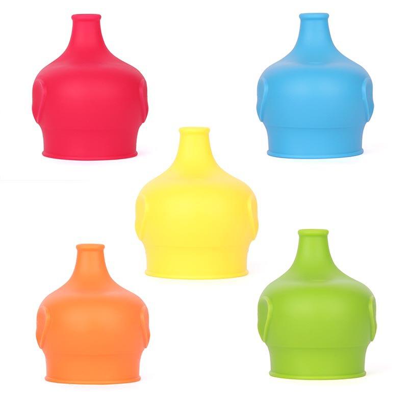 

Крышка чашки с защитой от перелива. Пищевая силиконовая водонепроницаемая герметичная пыленепроницаемая крышка может быть вставлена ​​в крышку соломенной чашки. оранжевый