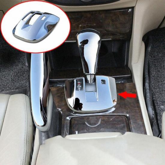 Central Console Gear Shift Frame Trim Chrome For Honda Accord Crosstour 08-2013