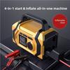 All In One Car Emergency Jump Starter Large Capacity Power Supply with Air Inflator & Dust Blower Portable 12V Car Battery Jumper Pack
