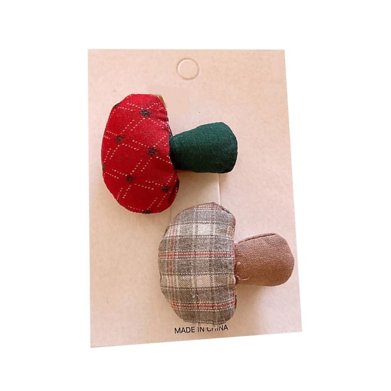 Прекрасная заколка для волос в виде гриба, детская, прочная, шпилька для волос, детская модная заколка для волос для особого случая