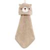 1PC Cartoon Hanging Hand Towel Soft Coral Kitchen Towel Cute Kids Child baby Quick Dry Bathing Towel