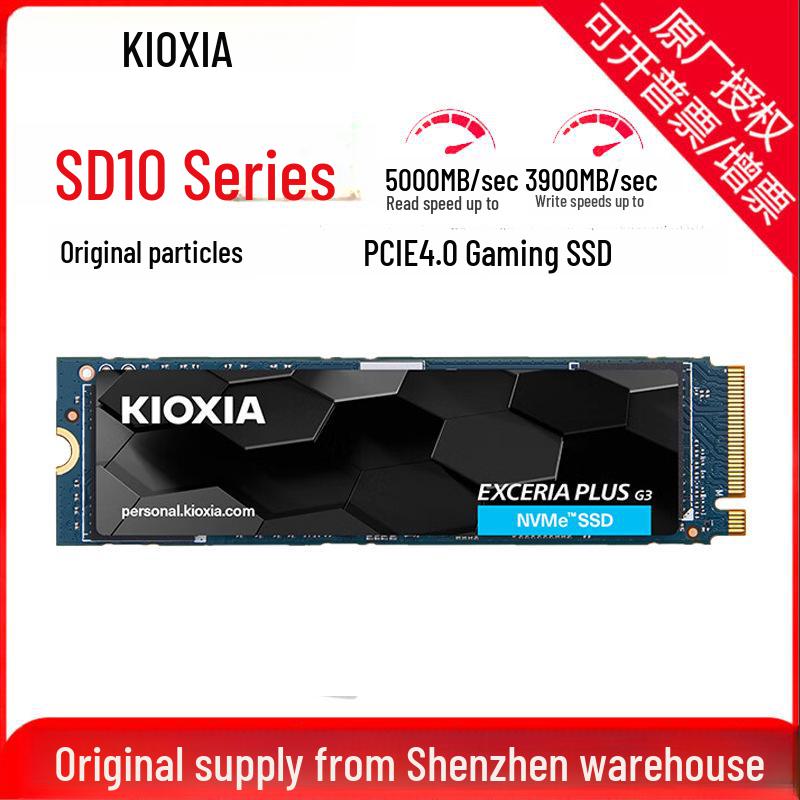 Kioxia SD10 1TB NVMe M.2 PCIe 4.0 SSD for Desktop & Laptop