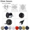 1 Set 4 Sensors Buzzer 22mm Car Parking Sensor Kit Reverse Backup Radar Sound Alert Indicator Probe System 12V Free Shipping